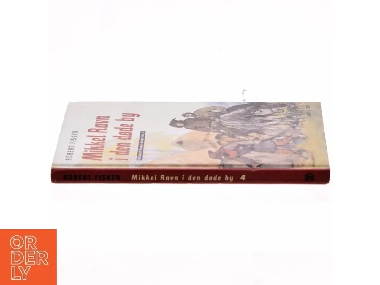 Billede 2 - Mikkel Ravn i den døde by af Robert Fisker (Bog)