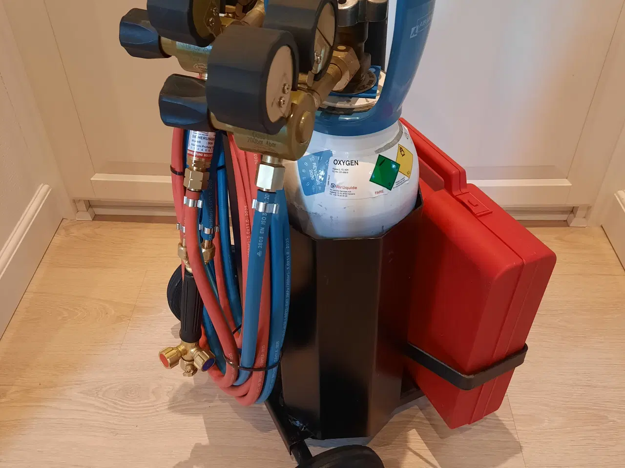 Billede 7 - Gas og ilt sæt / skærebrændersæt . Aga X 11