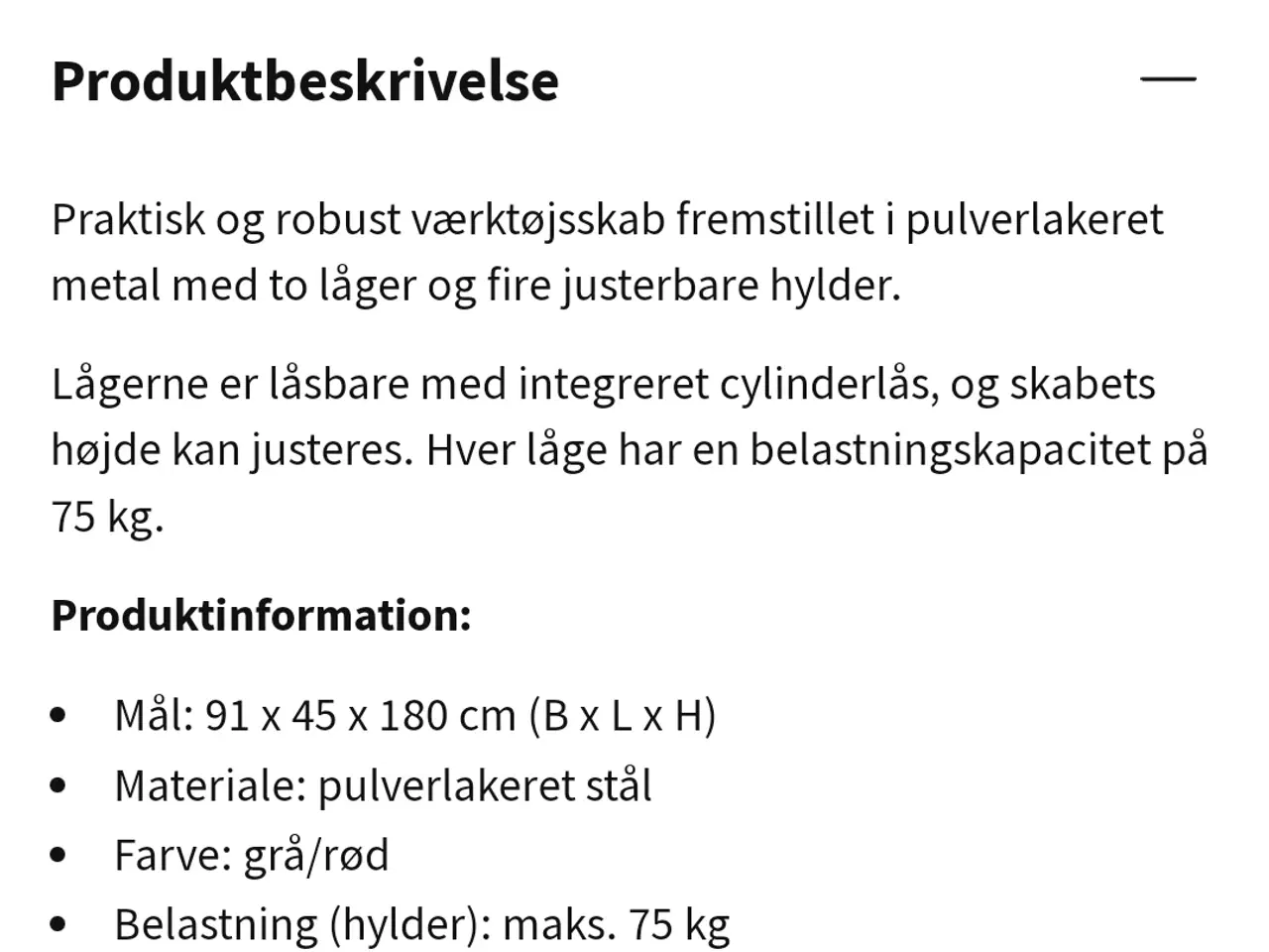 Billede 5 - Velholdt arbejde værktøjskab