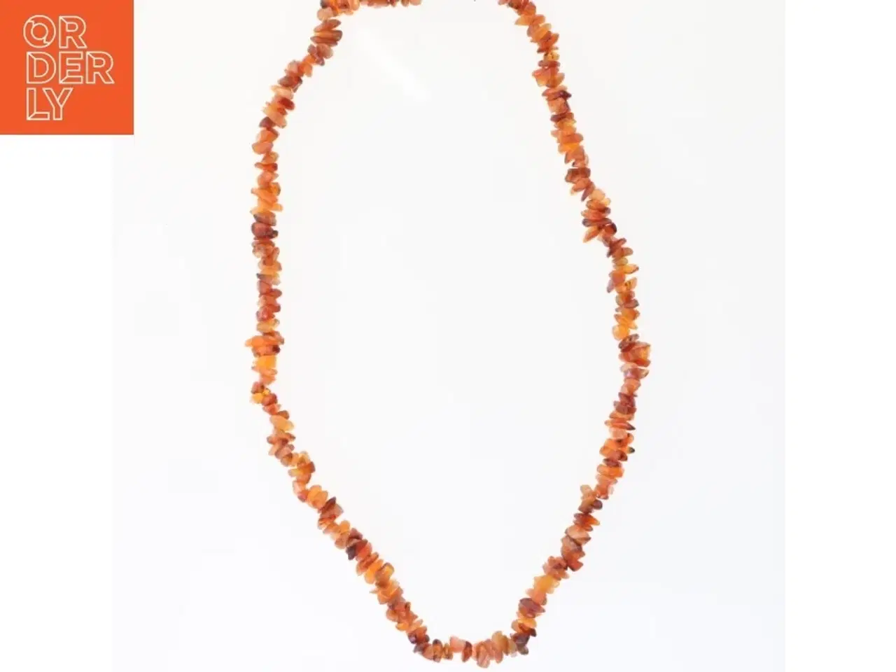 Billede 2 - Ravhalskæde (str. 66 cm)