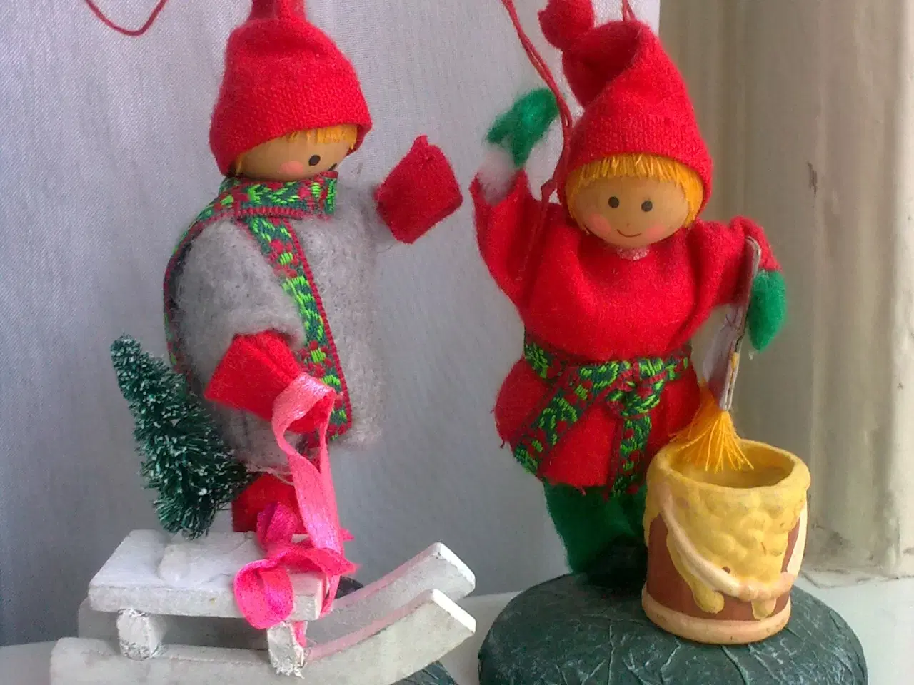 Billede 5 - Nisse børn HEJ advent KLOKKESTRENG