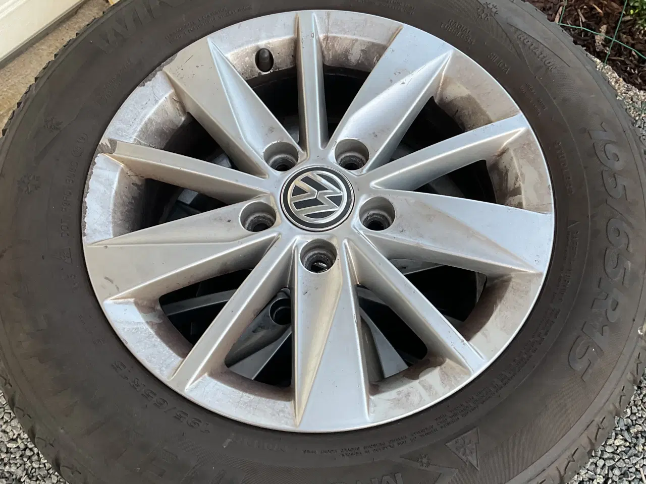 Billede 2 - Vw golf 5x112 org alu