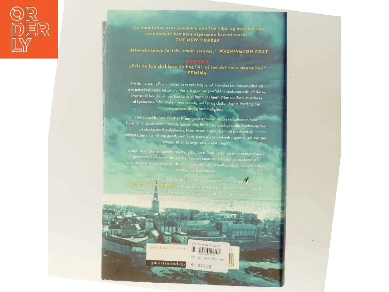 Billede 3 - Alt det lys vi ikke ser : roman af Anthony Doerr (Bog)