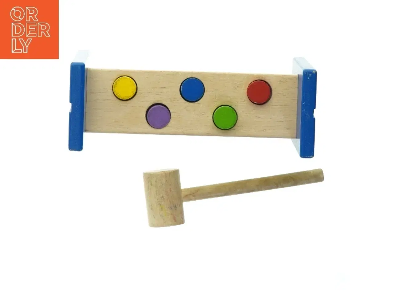 Billede 1 - Træhammer sæt til børn fra Kids Wood (str. 25 cm)