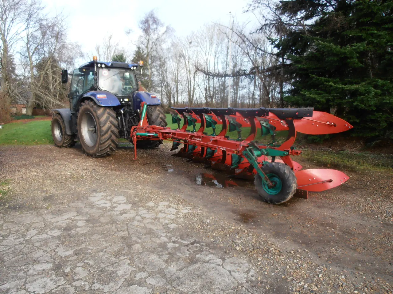 Billede 1 - Kverneland EG 100-300-28 , 5 Furet .