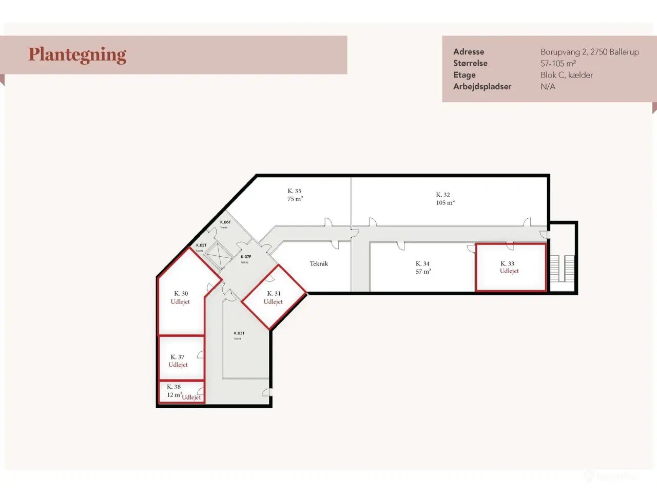 Billede 22 - Lyse og indbydende kontorlokaler med lyse trægulve