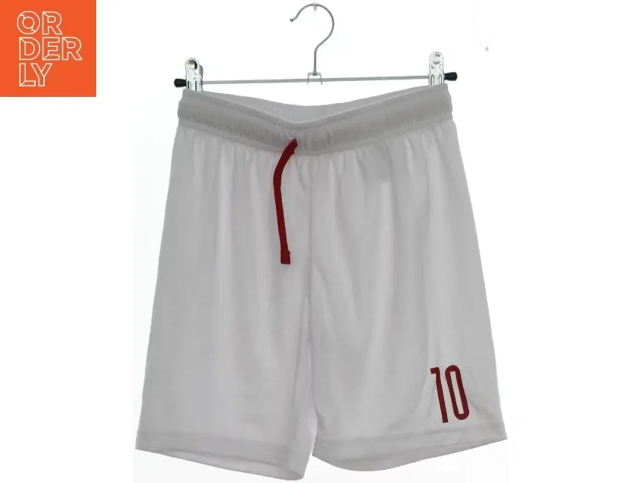 Billede 1 - Hvide sports shorts med tryk fra H&M (str. 134)