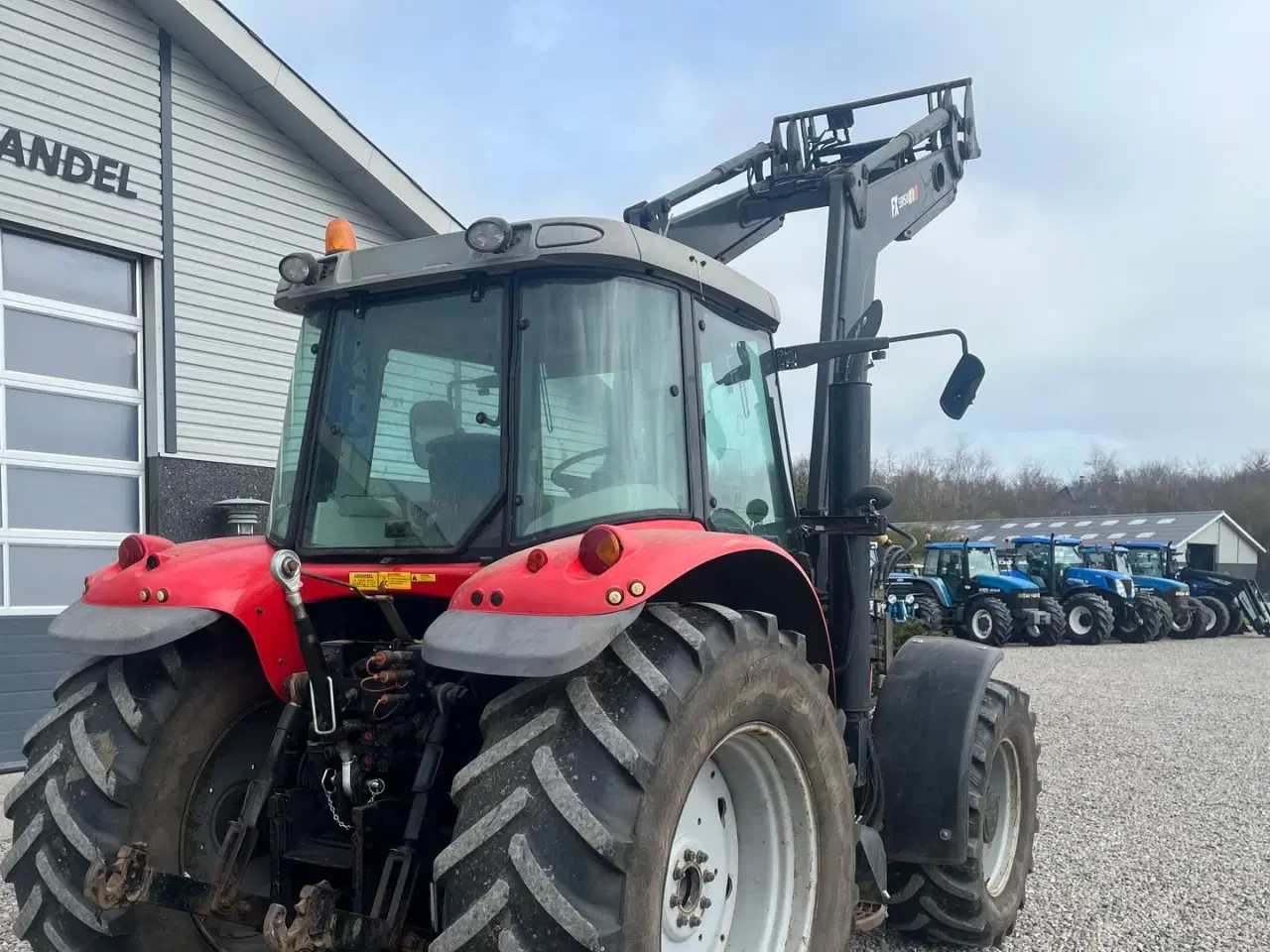 Billede 15 - Massey Ferguson 6480 Dyna 4 Med frontlift og frontlæsser
