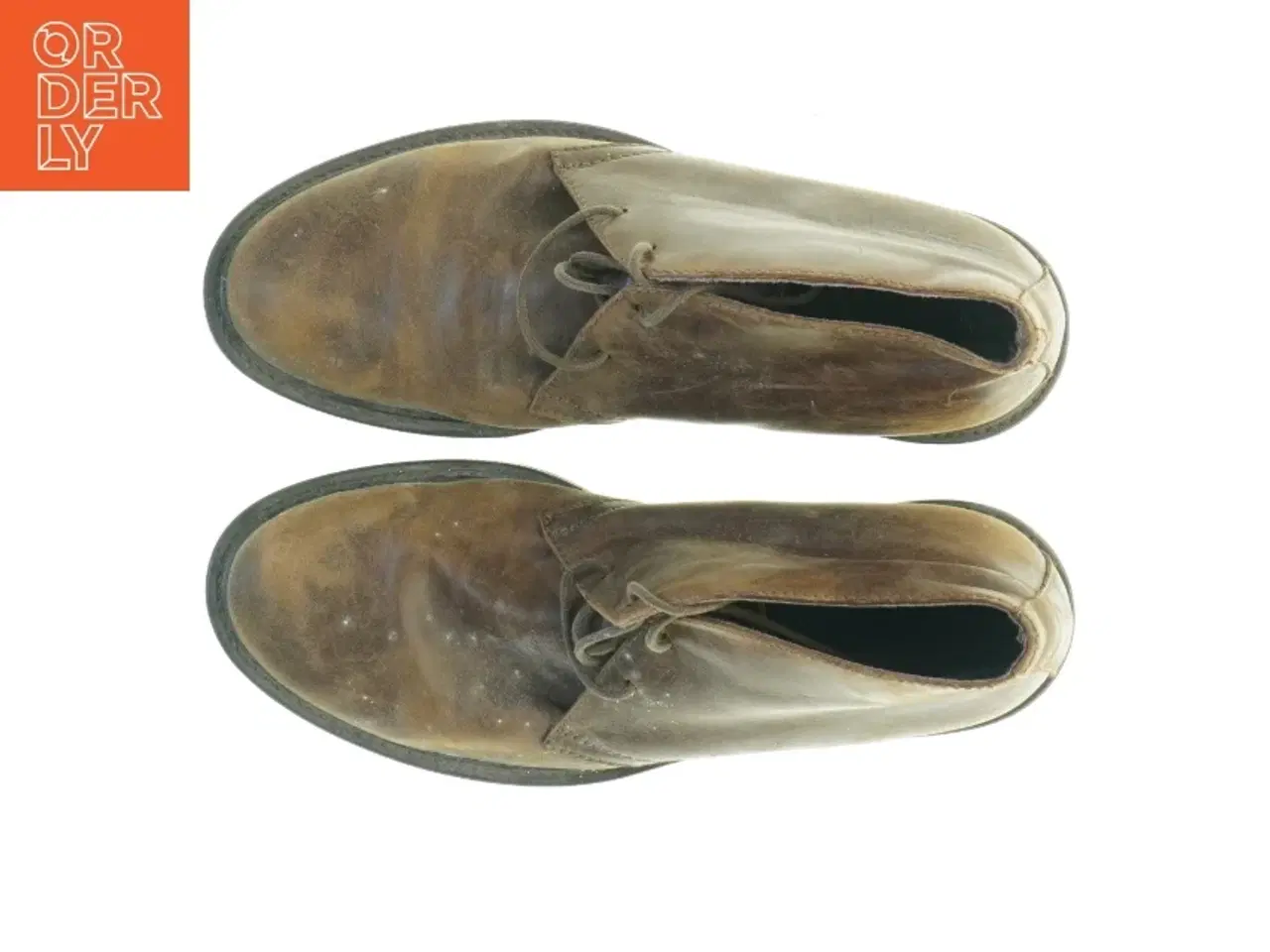 Billede 4 - Brune læderstøvler (str. 41)