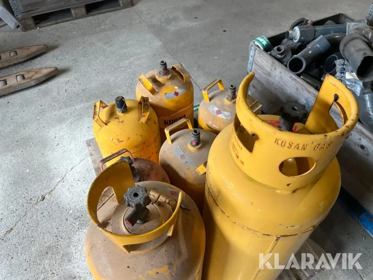 Billede 4 - Gasflasker Lot