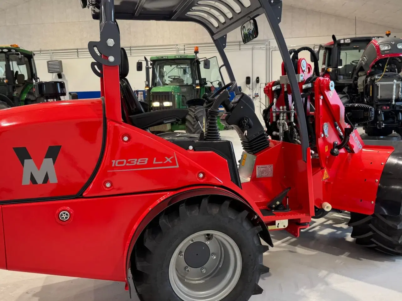 Billede 9 - VM Loader 1038 LX FABRIKSNY MED SKOVL OG PALLEGAFLER!