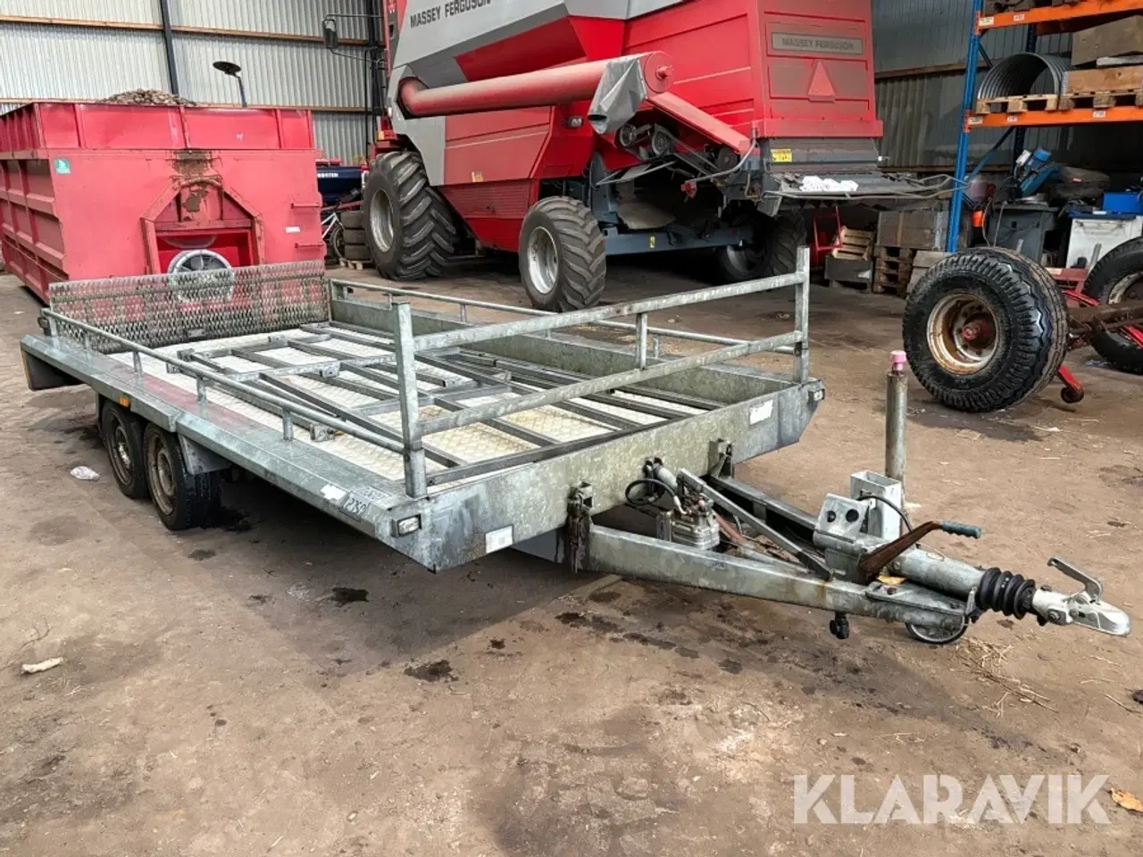 Billede 6 - Maskintrailer Hapert H3500