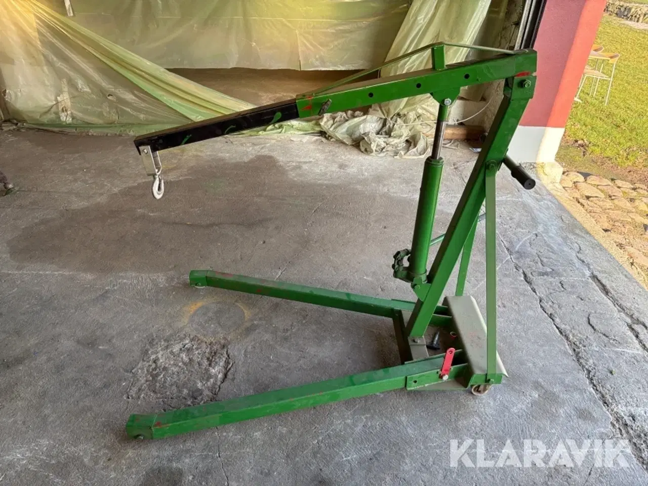 Billede 2 - Motorkran 1,5 tons