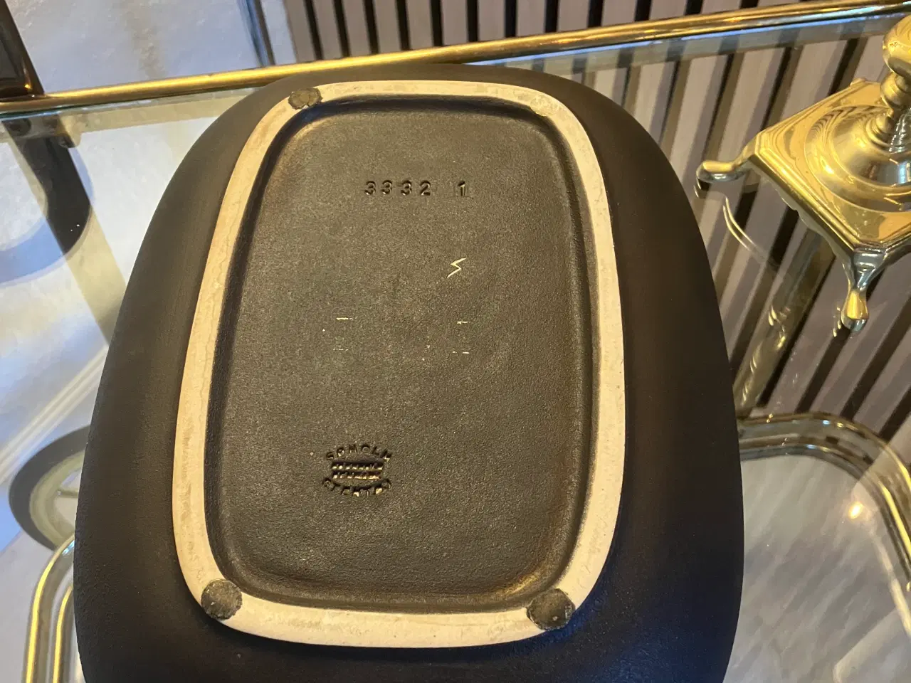 Billede 3 - Flot bordfad fra Søholm Keramik.