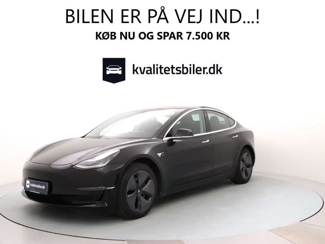 Billede 1 - Tesla Model 3  Standard Range+ RWD