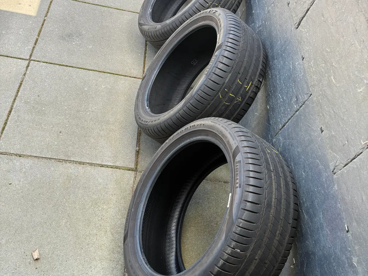 Billede 8 - Pirelli dæk 2stk 245/40-18 2stk 225/45-18