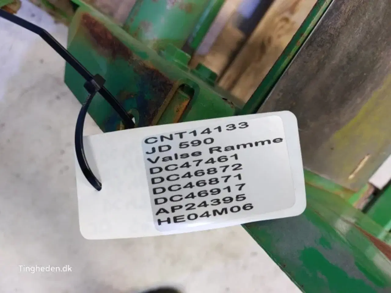 Billede 21 - John Deere 590 Valse Ramme DC47461