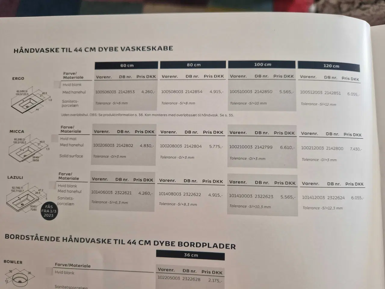 Billede 2 - Scanbad (ny) håndvask til badeværelse