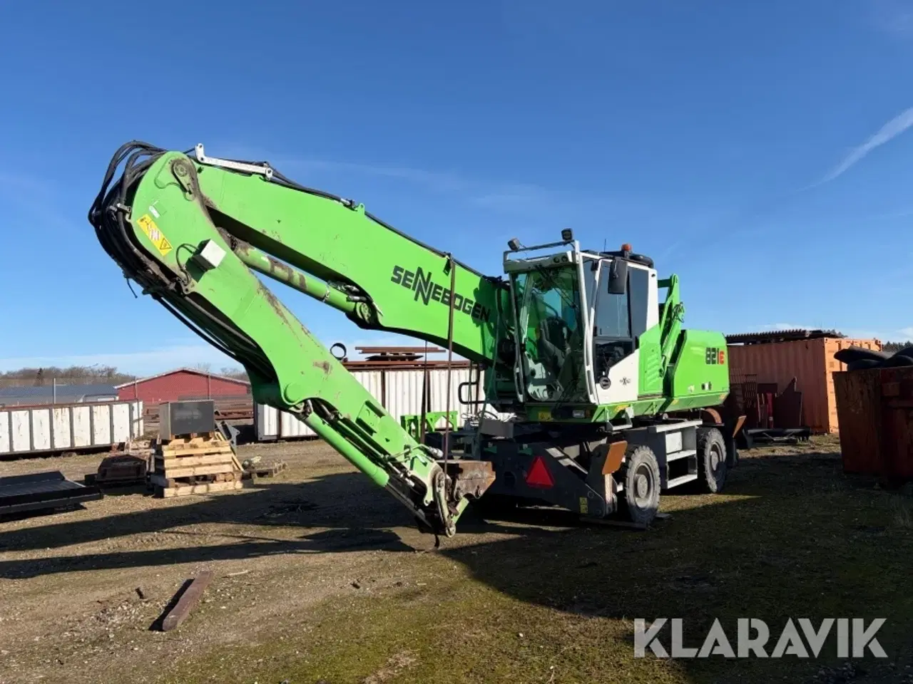 Billede 1 - Materialehåndteringsmaskine Sennebogen 821E