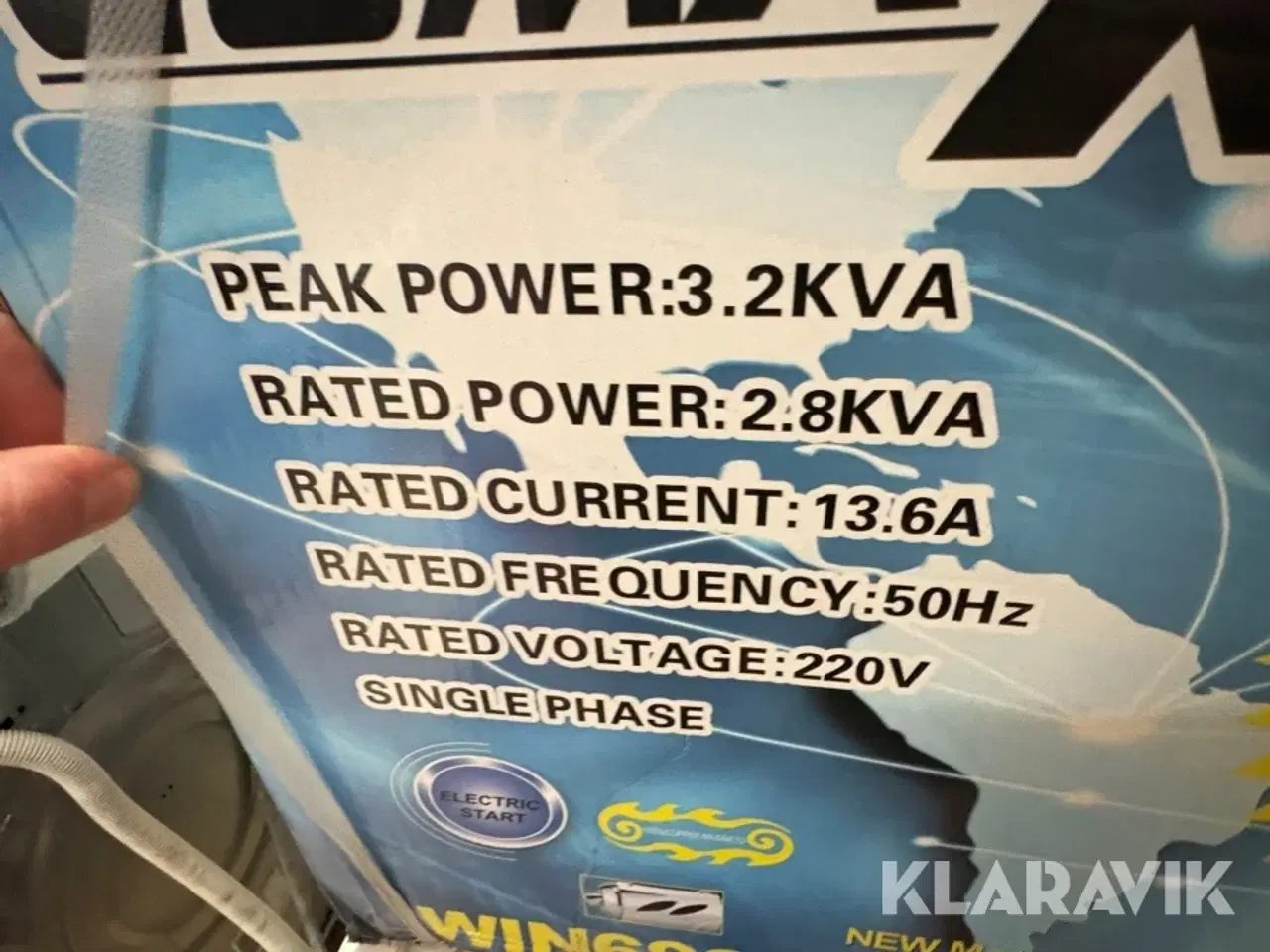 Billede 5 - Generator ComaX Pro 6800CE