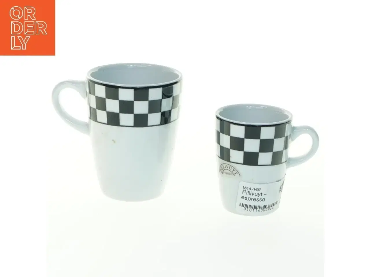 Billede 3 - Pillivuyt Porcelæn, Tjekkeret Mønster fra Pillivuyt (str. Ø 20 cm)