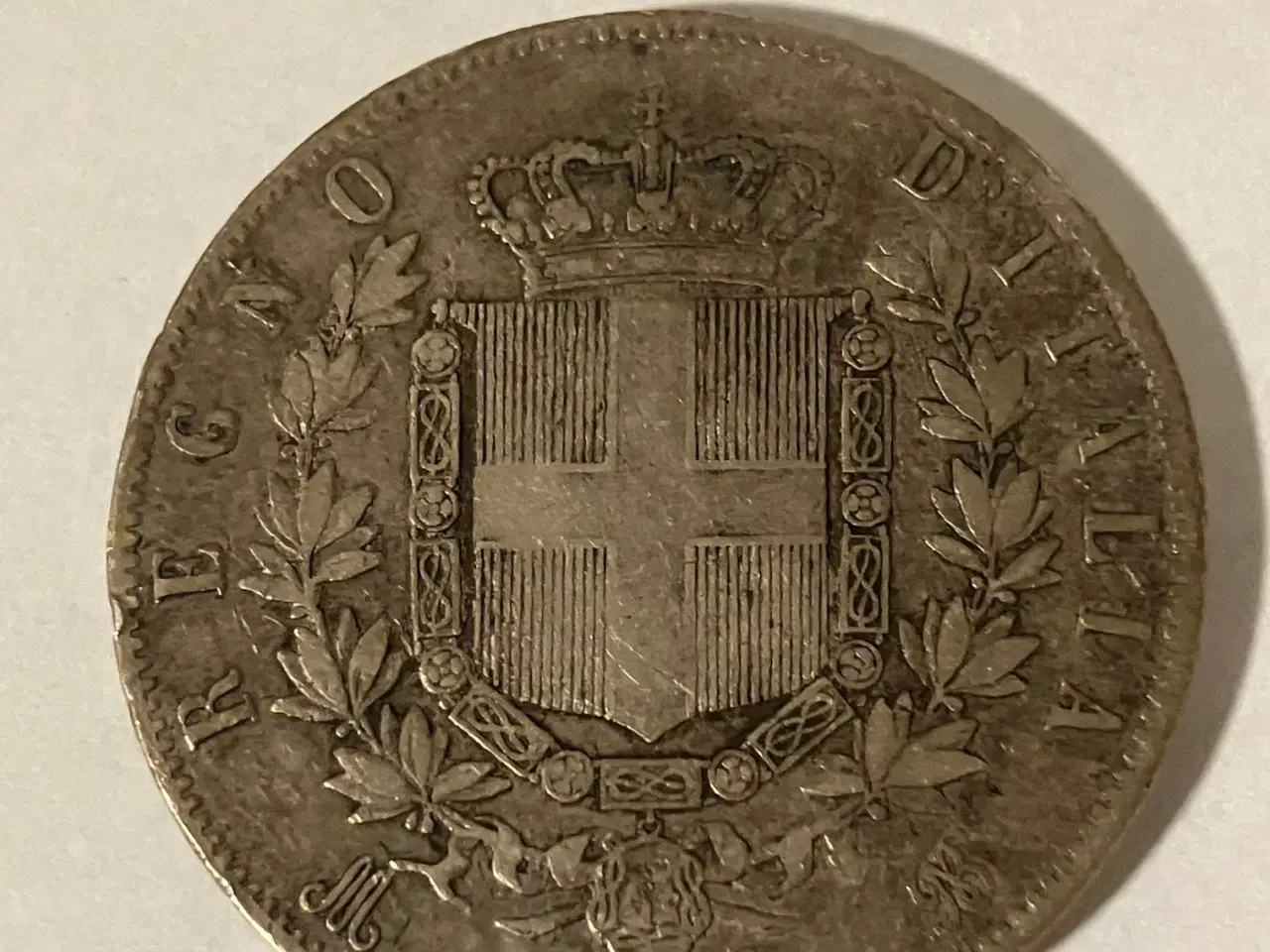 Billede 1 - 5 Lire Italy 1873