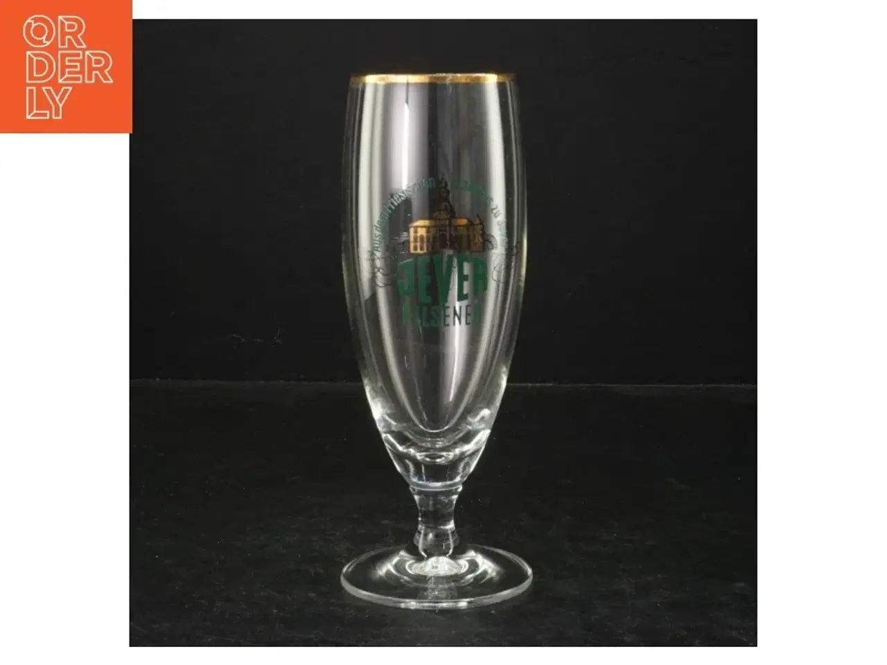Billede 1 - Jever Pilsener glas fra Jever Pilsener (str. 19,5 cm)
