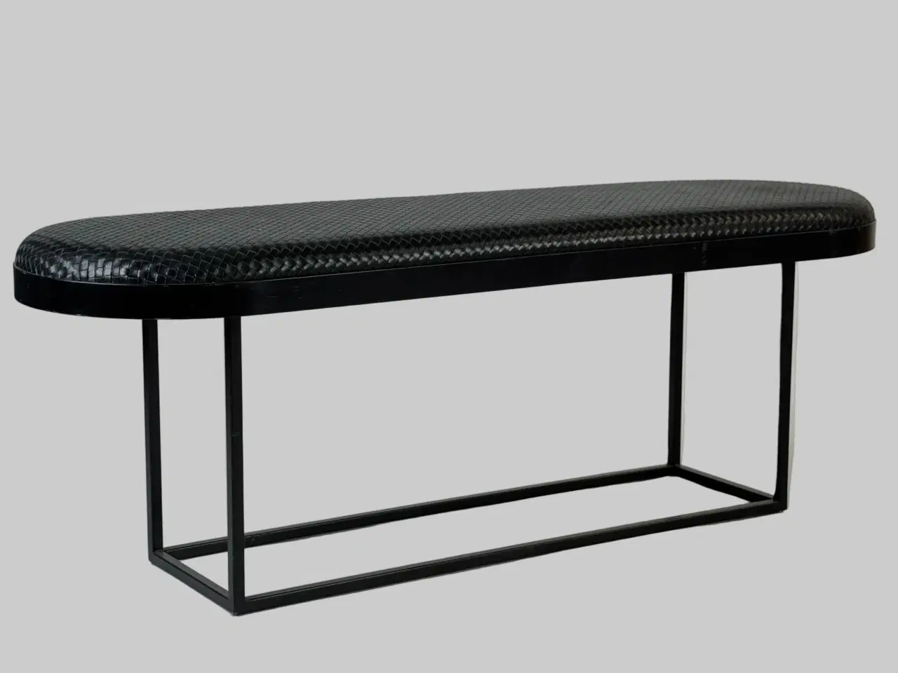 Billede 1 - Bolia Bænk – Sort Læder