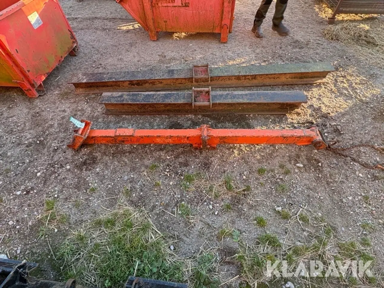 Billede 5 - Afrettere og kranarm