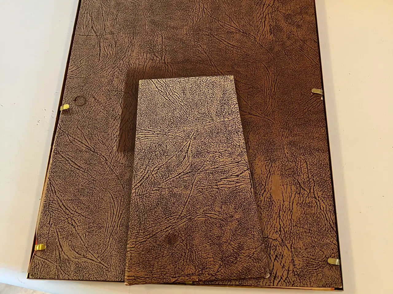 Billede 2 - Gammel metal ramme med buet glas
