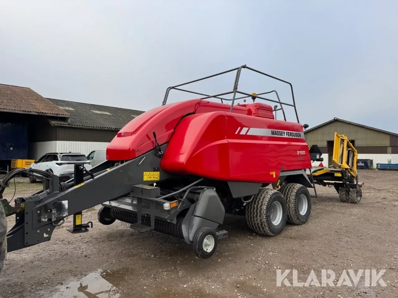 Billede 1 - Ballepresser Massey Ferguson 2150 Cutter