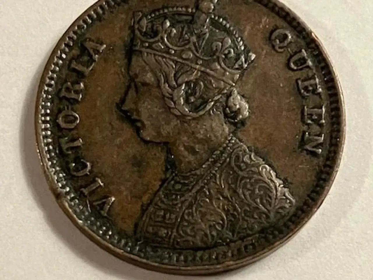 Billede 2 - One Quarter Anna India 1862