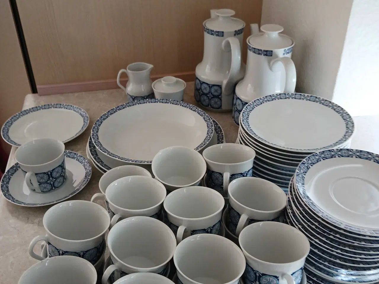 Billede 1 - Retro kaffestel  til 16 personer 