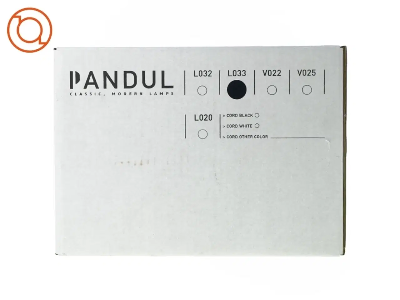 Billede 1 - Jørgen Gammelgaard lampe for Pandul, Tip Top 3 Pendel fra Pandul (str. 25,5 cm)