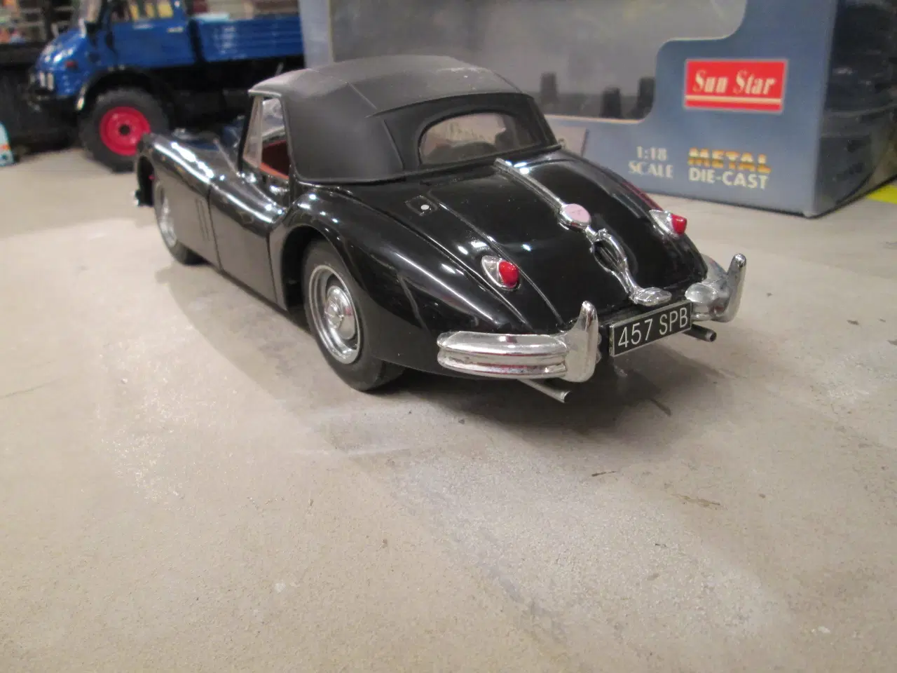 Billede 2 - Jaguar XK 140 Drophead Coupe   Sun-star  1:18