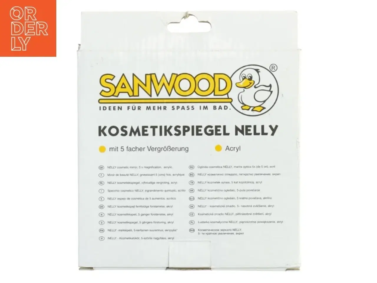 Billede 5 - Kosmetikspejl (str. 16,5x16x3 cm)