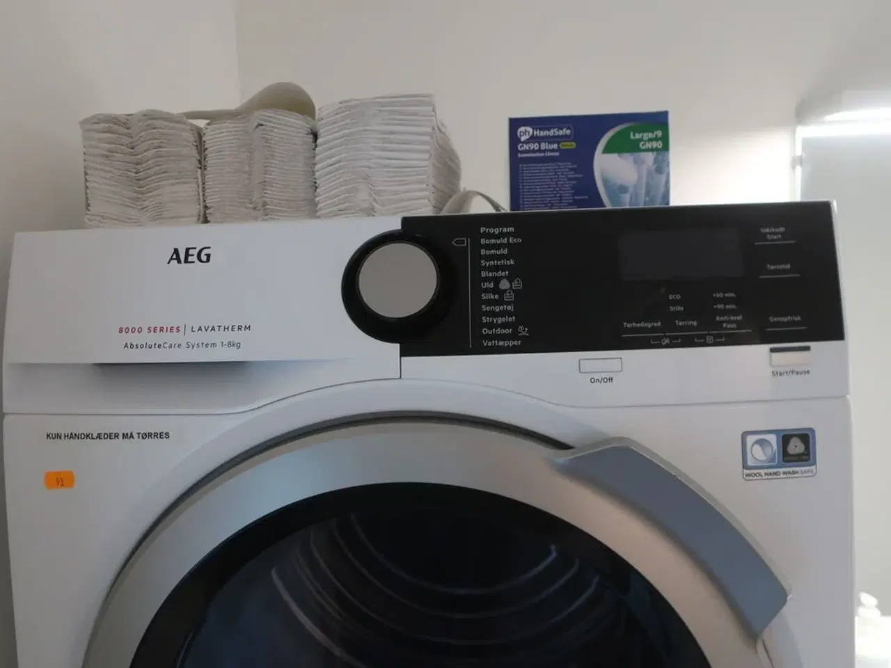 Billede 2 - Tørretumbler AEG 8000 Series Lavatherm
