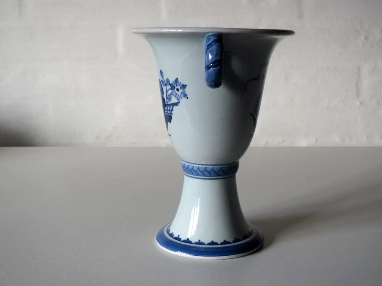 Billede 5 - Tranquebar fajance pokal, Aluminia