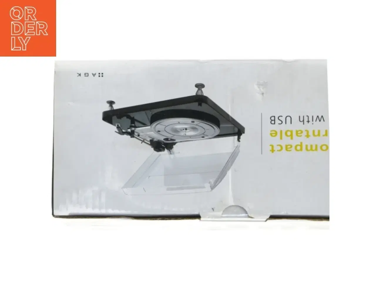 Billede 5 - Kompakt Pladespiller med USB fra Agk (str. 36x32x15 cm)