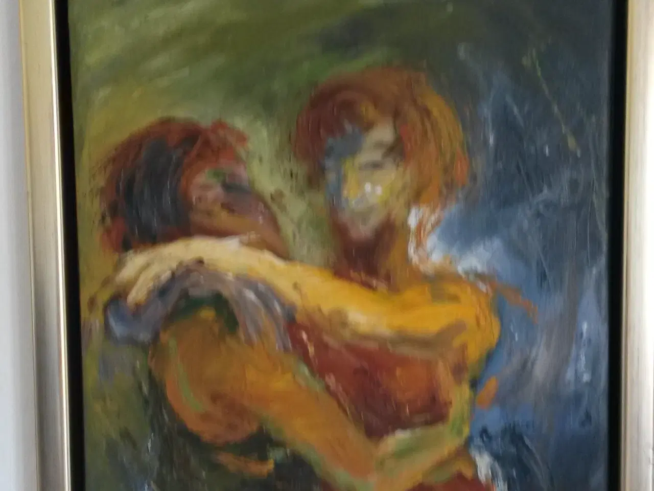 Billede 3 - 2 lækre birgitte gyrd møller akryl på lærred