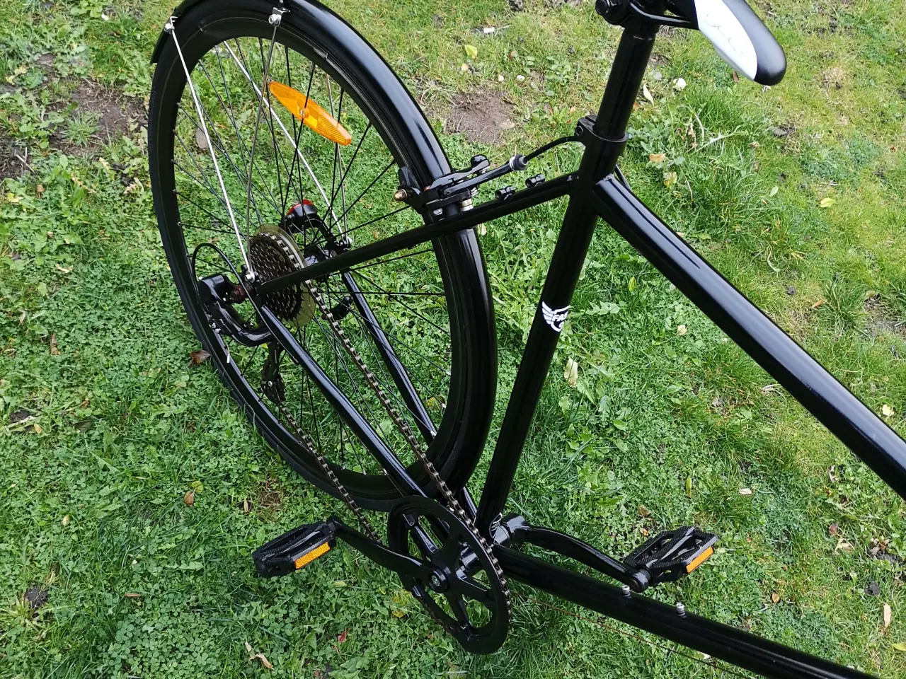 Billede 9 - PUCH 28"  57cm høj 7 gear.  Nyt Stænkskærm for og