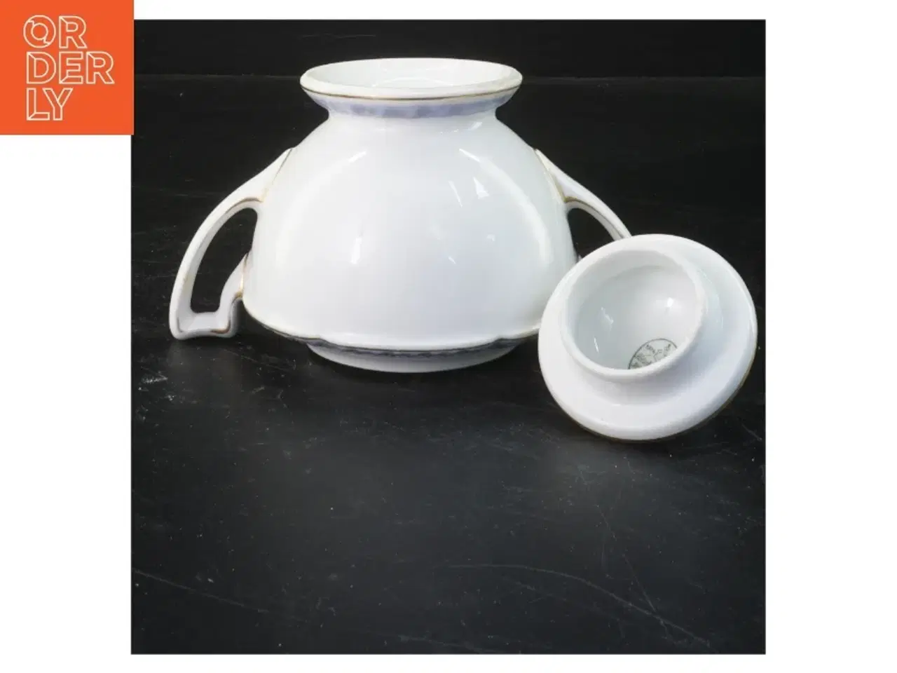 Billede 2 - Porcelæn sukker skål fra Bavaria (str. 12x16 cm)