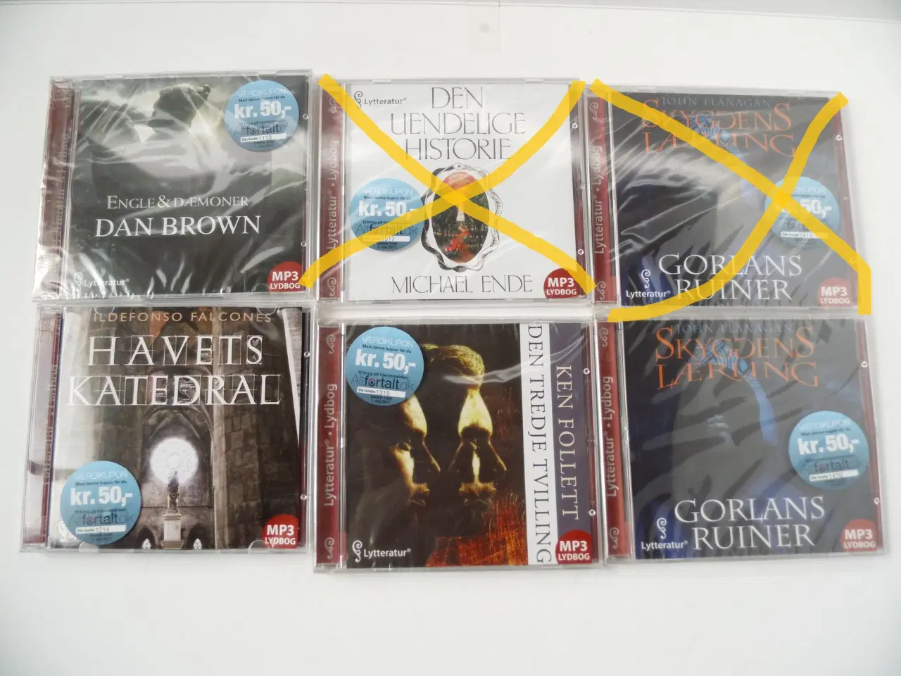Billede 3 - Lydbøger - mange forskellige - 10,00 kr/stk.