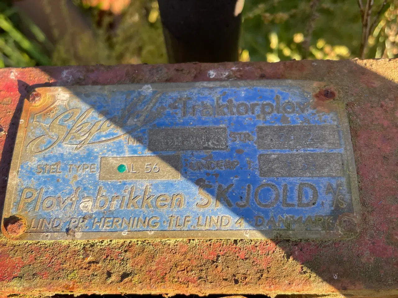 Billede 5 - Skjold plov