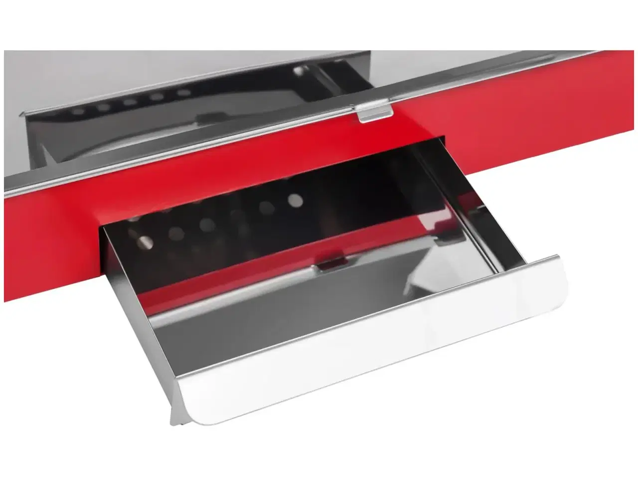 Billede 6 -  Popcornmaskine med vogn USA 88 L – 1600 W – rød