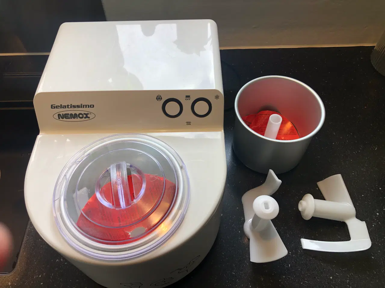 Billede 2 -  Italiensk Ismaskine,