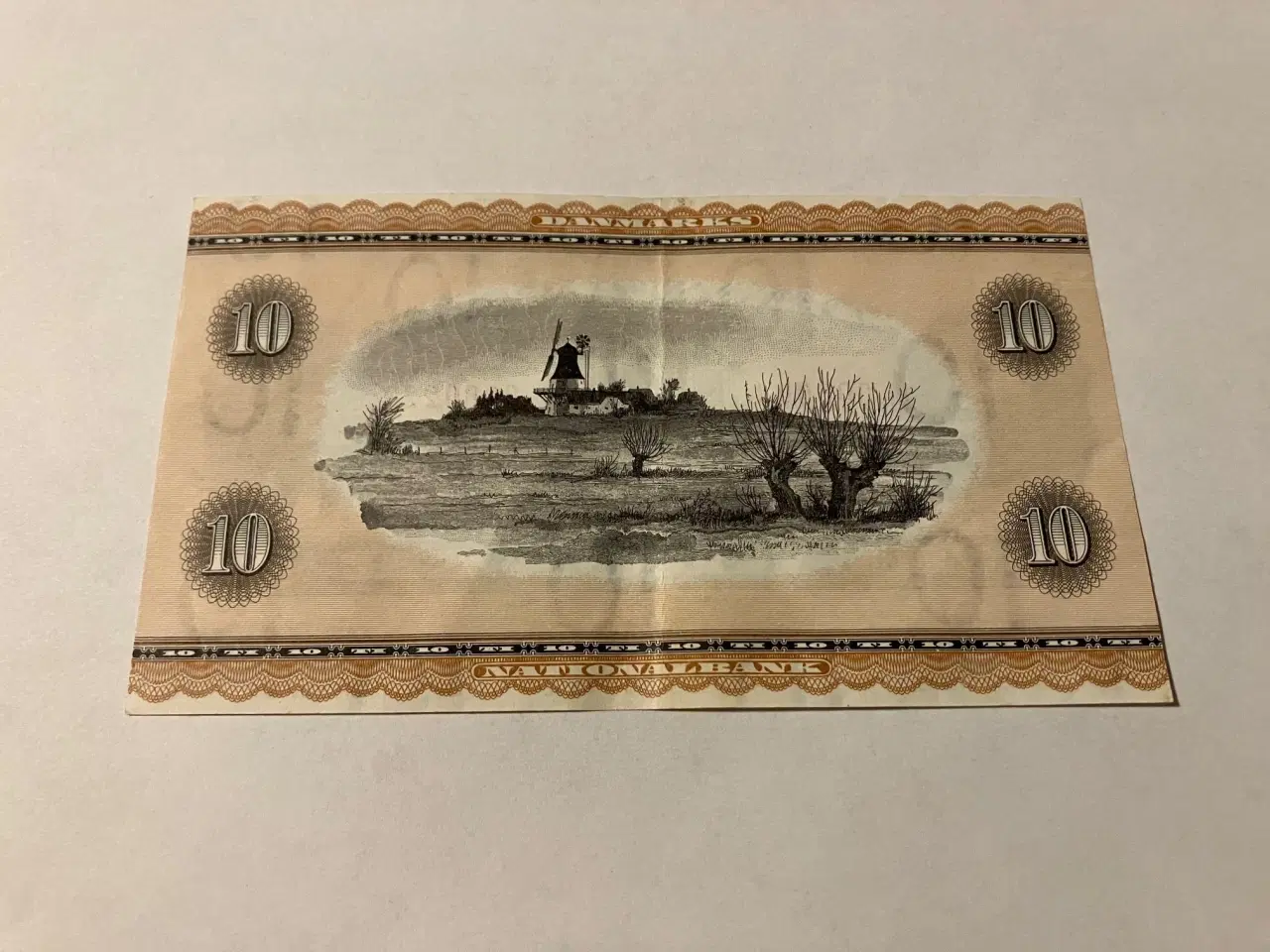 Billede 2 - 10 Kroner G0 1960 0J Erstatningsseddel
