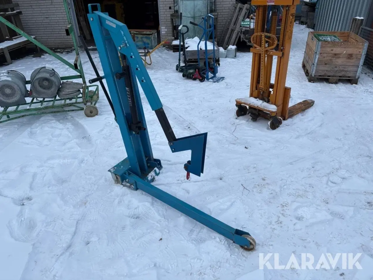 Billede 2 - Hydraulisk værkstedskran