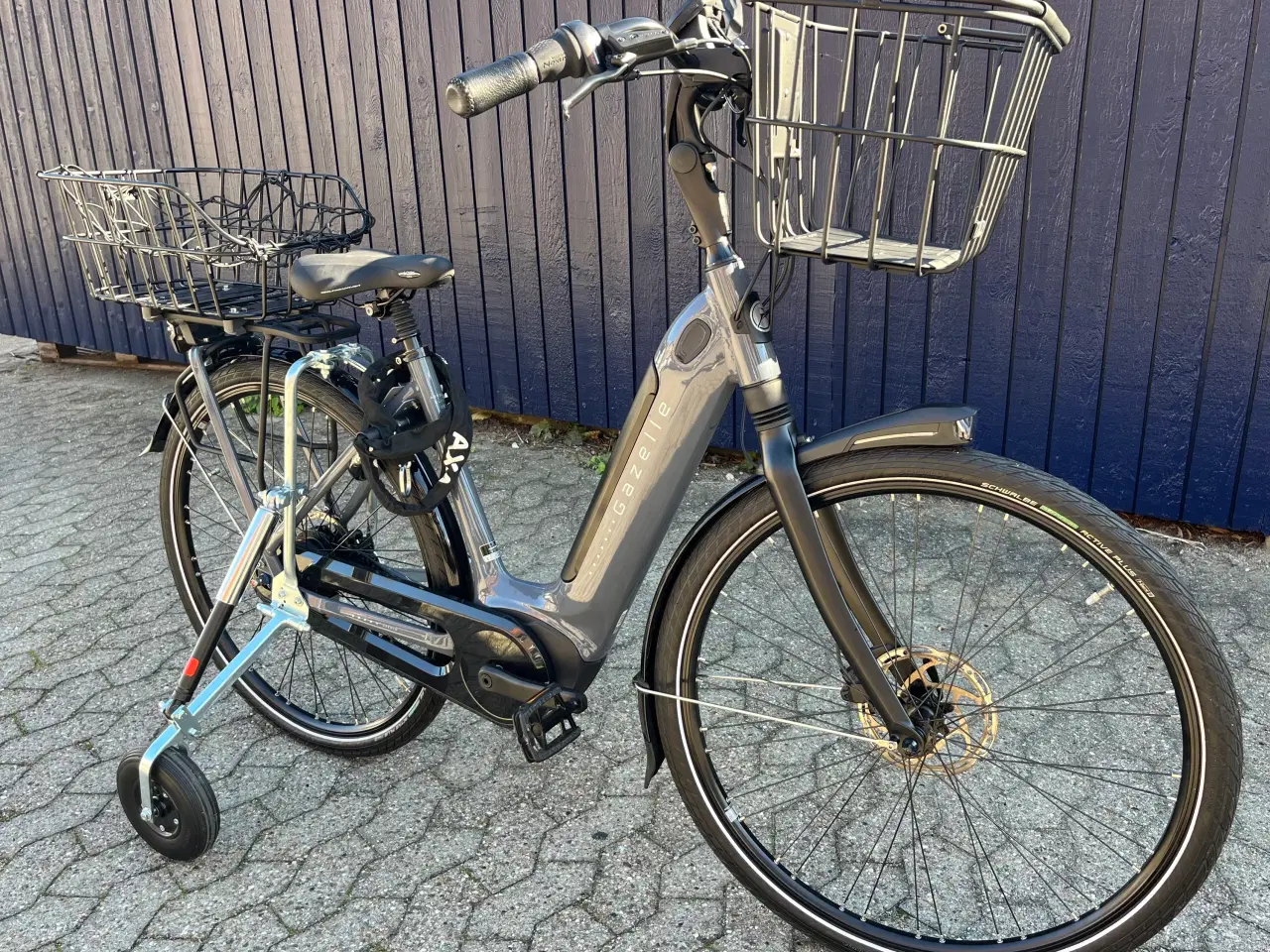 Billede 14 - Elcykel med støttehjul / handicap cykel 