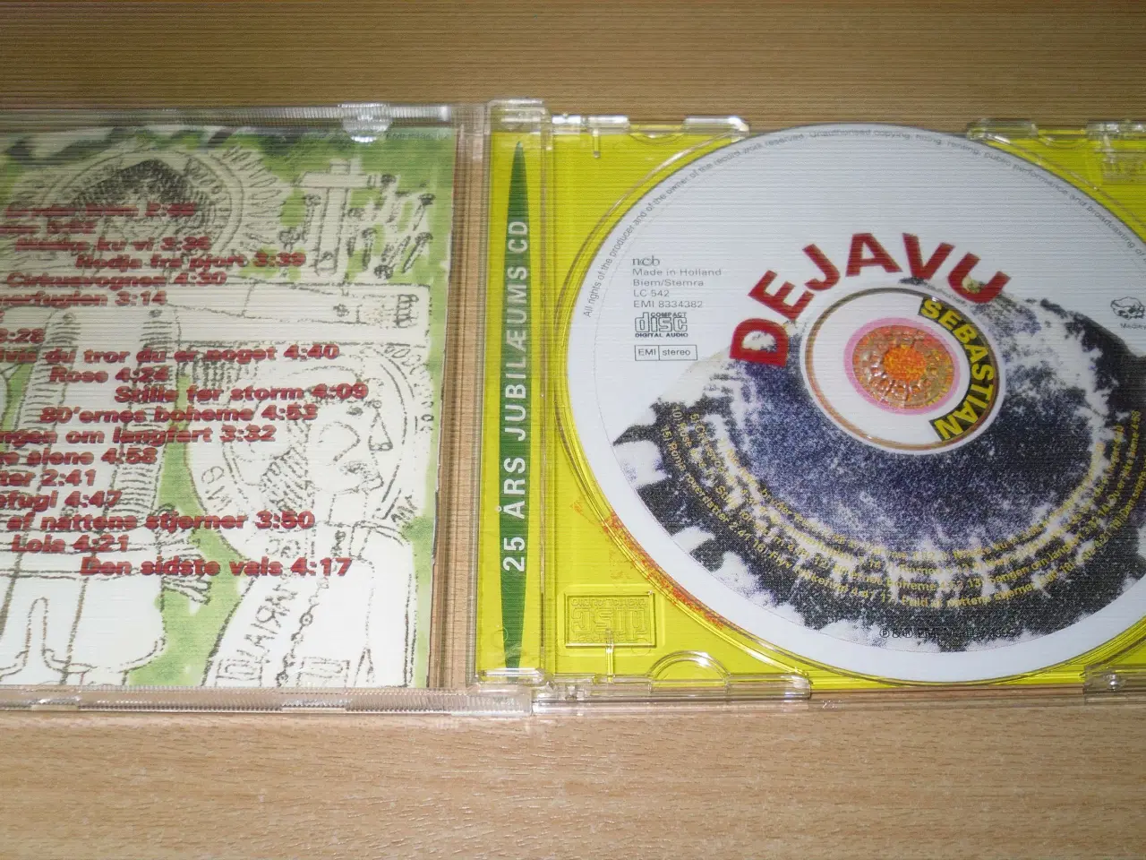 Billede 2 - SEBASTIAN DEJAVU25 års Jubilæums cd.